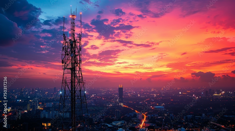 Poster challenges and triumphs of telecommunication engineers as they navigate the complexities of 5g techn