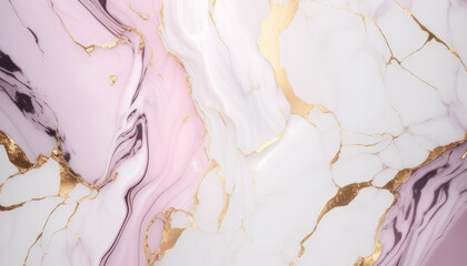 Marble abstract background with gold, pink and white marble pattern. Abstract luxury marble backdrop