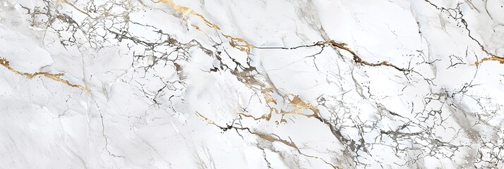Obraz premium A marble texture inlay with shimmering gold accents, evoking a sense of cosmic elegance and luxury