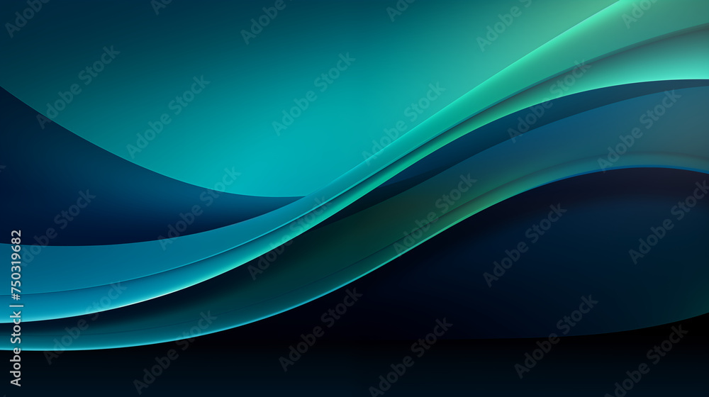 Aufkleber against a digital canvas, a sleek banner design captivates with its gradient background smoothly shi