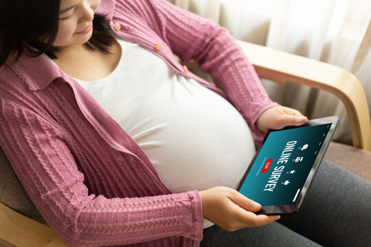 Online survey form for modish digital information collection on the internet network