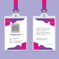 Creative Modern Id Card Template