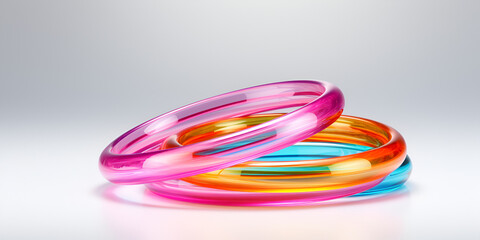 Magnificence of Colorful Glass Bangles and the Radiant Essence of Happy Holi in the Tapestry of Indian Celebrations