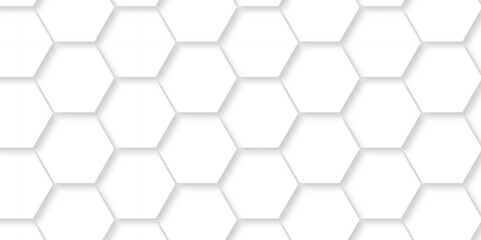 	
Vector seamless 3d abstract creative white hexagons backdrop background. modern background with hexagons. Hexagonal white hexagons honeycomb wallpaper with copy space for web cell honeycomb texture.