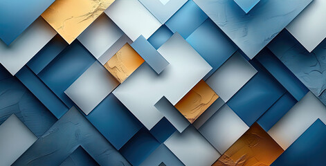 Abstract geometric background. Modern overlapping triangles. Created with Ai