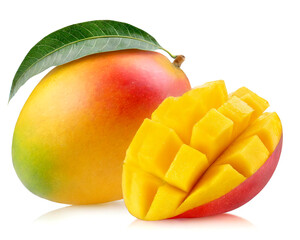 mango isolated on white background - 750329278