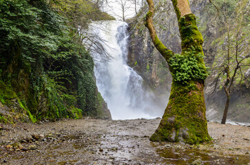 Sudushen Waterfall near Termal (Yalova, Turkey)