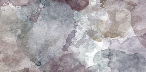 Abstract colorful hand painted grunge background. Earth tone watercolor background. Colorful bright ink and watercolor textures on white paper background. abstract texture, can be used as a trendy bg.
