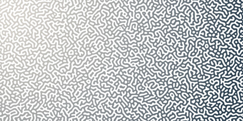 Abstract turing background. Turing Diffusion light grey Seamless Pattern Vector. Turing generative algorithm design. Linear design with biological shapes.abstract turing organic wallpaper background .