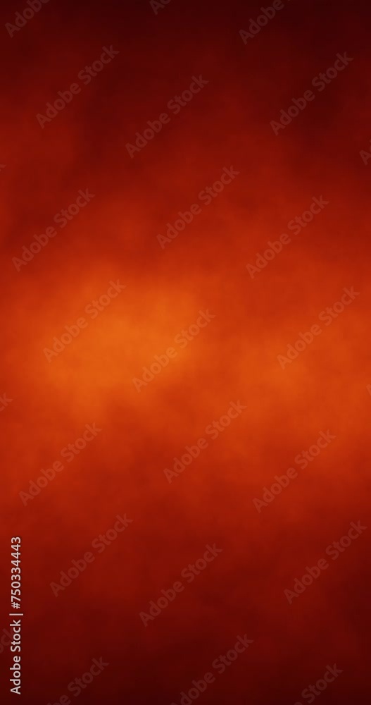 Canvas Prints orange red fire smoke slow motion vertical loop animation.