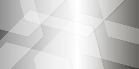 Abstract Modern Frame Background With White Wave Lines.white and grey gradient geometric pattern background,Gray and white texture background . white and gray paper triangle abstract background.white
