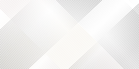Gordijnen Vector gray line abstract pattern Transparent monochrome striped texture, minimal background. Abstract background wave circle lines elegant white diagonal lines gradient creative concept web texture. © MdLothfor