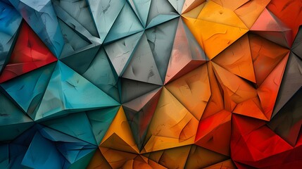 Colorful Geometric Patterns: Art and Design