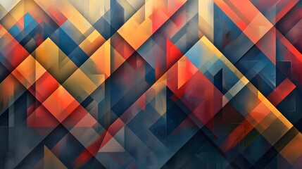 Colorful Geometric Art: Vibrant Patterns