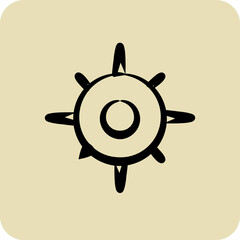 Icon Travel. suitable for education symbol. hand drawn style. simple design editable. design template