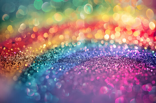 Colorful Rainbow Sparkles
