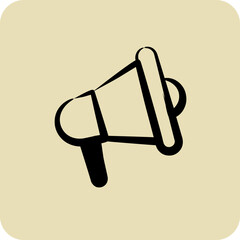 Icon Information. suitable for Branding symbol. hand drawn style. simple design editable. design template