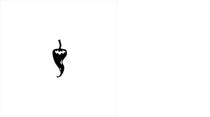  Illustration vector graphic of chili pepper icon