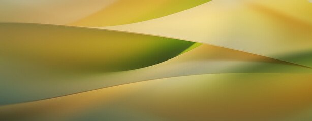 Yellow and Green Tones Background - 750354496