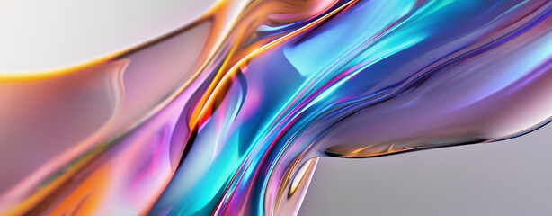 Multicolored Glass Background - 750355693