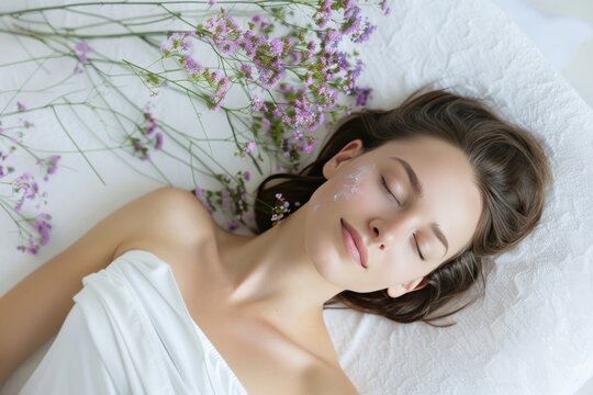 Beauty Face Nighttime routine Aloe Vera. Natural organic Skincare products: Turmeric cosmetic lotion, moisture Feathery gel, Vitamin A serum and unbranded blank cream tube Facial essence jar pot