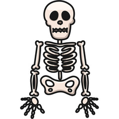 Skeleton Sticker