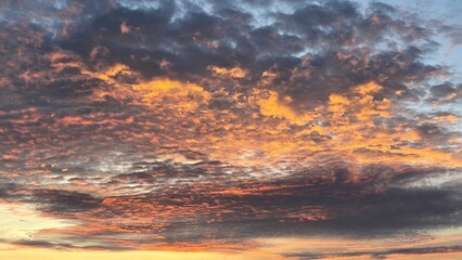 Fototapeta premium sunrise in the sky