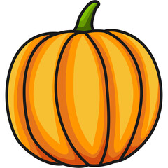 Pumpkin Sticker