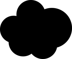 Clouds icons set. Storage solution UI, web element, networking, databases, software sign, cloud and meteorology symbol concept. Vector isolated illustration.