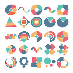 Pie Circle Infographic Asset