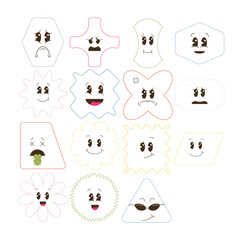 Line Retro Shape Emotion