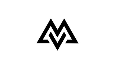 M logo vector