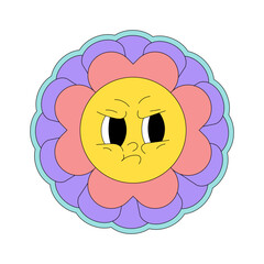 Flower Cartoon Illustration