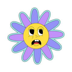 Flower Cartoon Illustration