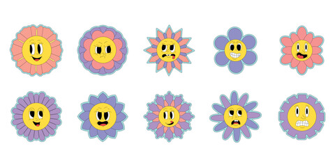 Flower Cartoon Illustration