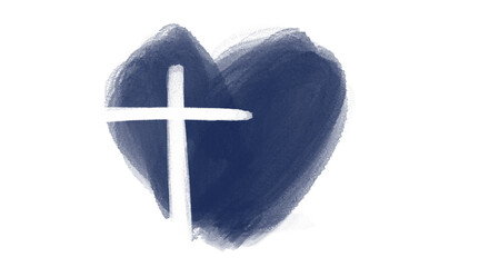 Drawing, Bible Merry christmas scene of holy family.