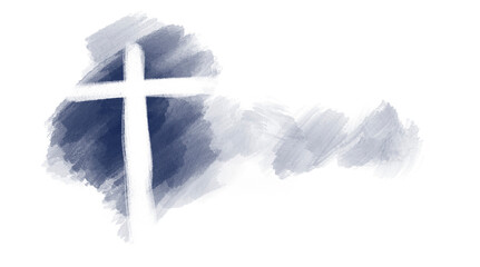 Drawing, Bible Merry christmas scene of holy family.