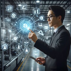 Big data and business technology concepts. Enabling development. Leveraging massive datasets for insightful analysis. Driving innovation through data-driven decision-making2