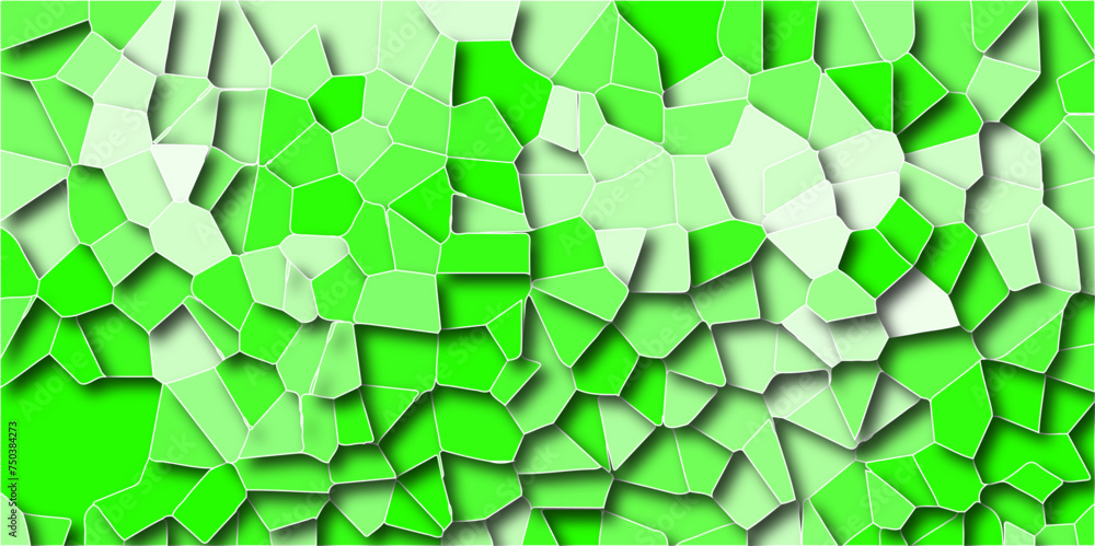Poster Abstract grid-like backdrop of hexagon tiles in architecture and construction, resembling a seamless honeycomb pattern in a 3D geometric structure. Backdrop of hexagon tiles in architecture and const