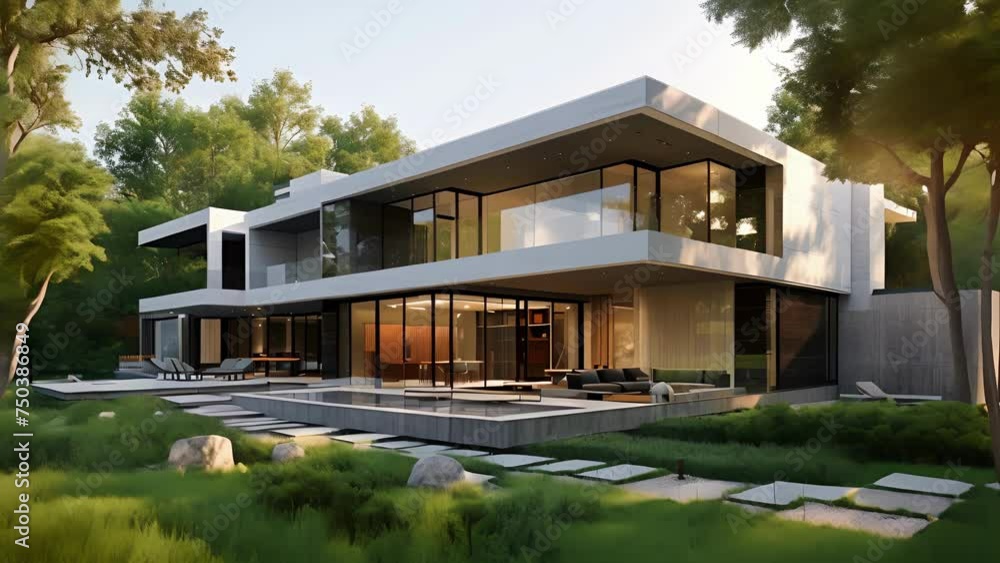 Poster this modern private villa is a testament to the bauhaus movement with its emphasis on practicality a