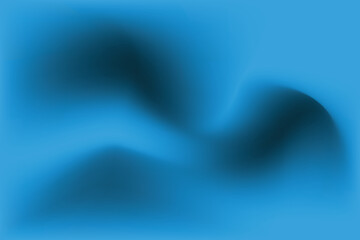 Abstract blue gradient blue background. Technology background.