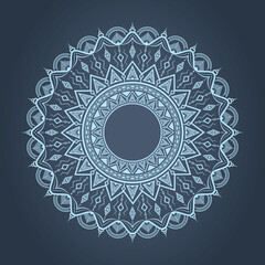 Luxury mandala background with golden arabesque pattern Arabic Islamic east style