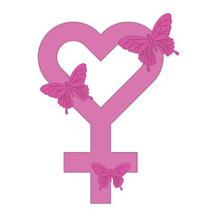 Women Day Symbol