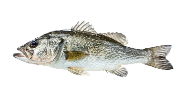 Sea bass fish white background.png