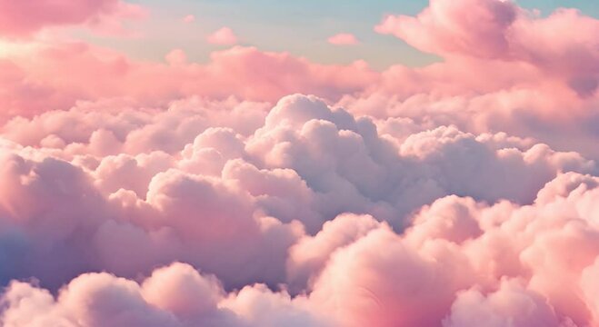 Chasing the Last Rays of Sunlight Through Pink Clouds