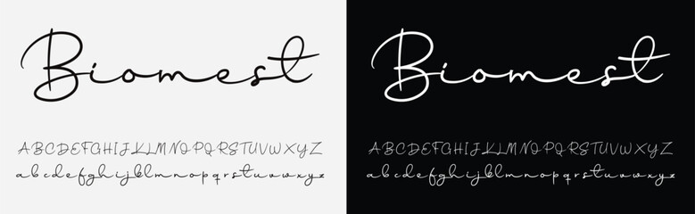 Best Alphabet Dear Love Signature Font lettering handwritten