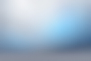 Frosty Whirl: Abstract Color Gray, turning into blue and light blue Gradient Background Resembling Winter Blizzard