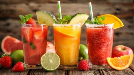 Refreshing Summer Drinks, Cool down with recipes for refreshing beverages from fruity smoothies