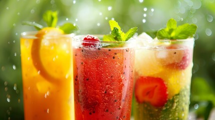 Refreshing Summer Drinks, Cool down with recipes for refreshing beverages from fruity smoothies