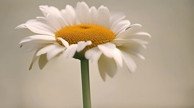 A Close-Up Look at the Delicate Beauty of a Daisy